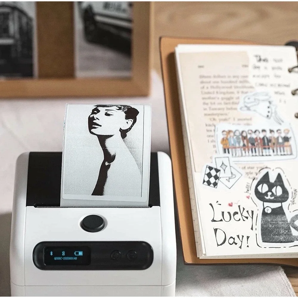 Phomemo M200 Thermal Printer Bluetooth POS Receipt Label Maker for Android & iOS